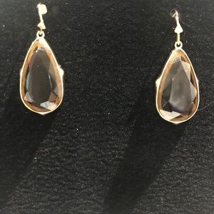 Glass earrings